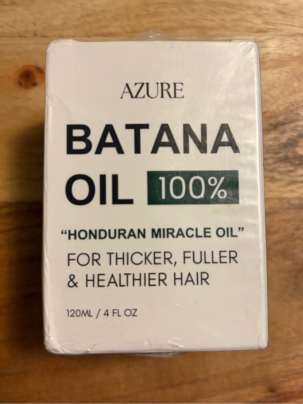 Azure 100% Pure Batana Hair Oil Natural Treatment Honduran Miracle Oil NWT 4 Oz